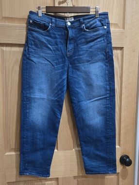Hudson Zoe Straight Jeans 32 14